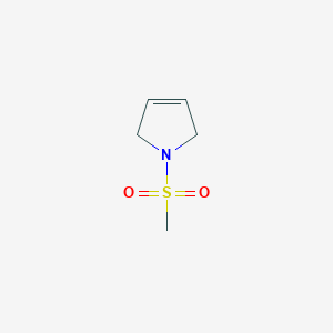 Chemical structure of 1-(Methylsulfonyl)-2,5-dihydro-1H-pyrrole