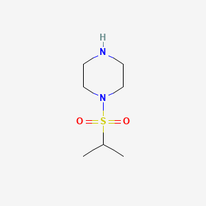 Chemical structure of 1-(Isopropylsulfonyl)piperazine