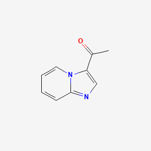 Chemical structure of 1-(Imidazo[1,2-a]pyridin-3-yl)ethanone