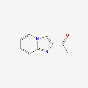 Chemical structure of 1-(Imidazo[1,2-a]pyridin-2-yl)ethanone