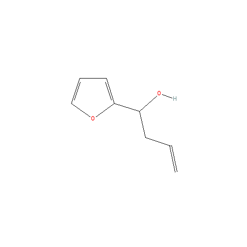 Chemical structure of 1-(Furan-2-yl)but-3-en-1-ol