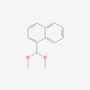 Chemical structure of 1-(dimethoxymethyl)naphthalene