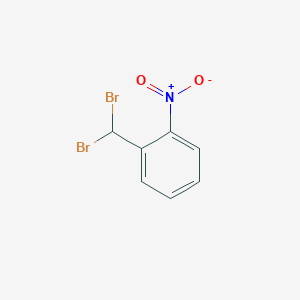 Chemical structure of 1-(Dibromomethyl)-2-nitrobenzene