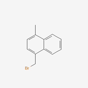 Chemical structure of 1-(bromomethyl)-4-methylnaphthalene