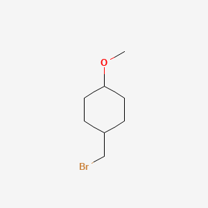 Chemical structure of 1-(Bromomethyl)-4-methoxycyclohexane