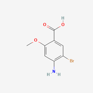 Chemical structure of 1-(Bromomethyl)-3-methoxy-5-nitrobenzene