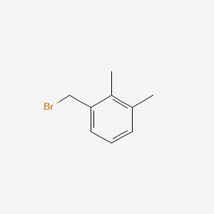 Chemical structure of 1-(bromomethyl)-2,3-dimethylbenzene