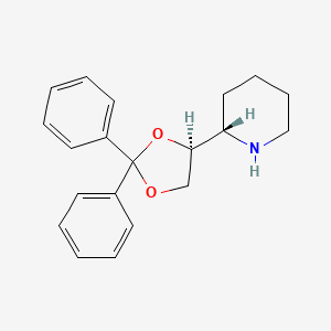 Chemical structure of 1-(biphenyl-4-yl)-2-methyl-2-morpholinopropan-1-actone