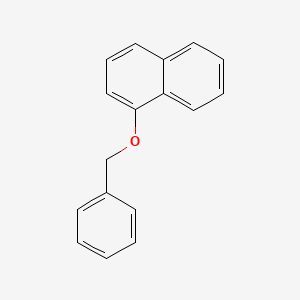 Chemical structure of 1-(Benzyloxy)naphthalene