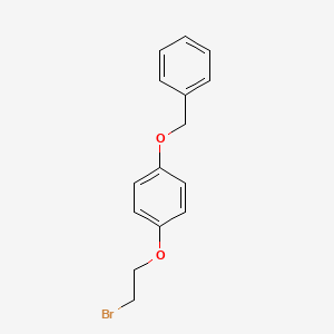 Chemical structure of 1-(Benzyloxy)-4-(2-bromoethoxy)benzene