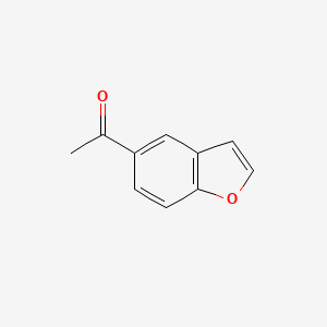 Chemical structure of 1-(Benzofuran-5-yl)ethanone
