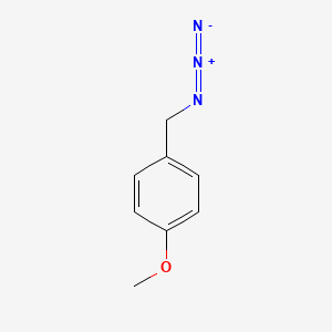 Chemical structure of 1-(azidomethyl)-4-methoxybenzene