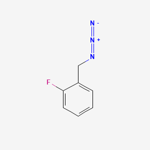 Chemical structure of 1-(Azidomethyl)-2-fluorobenzene