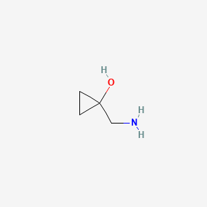 Chemical structure of 1-(Aminomethyl)cyclopropanol