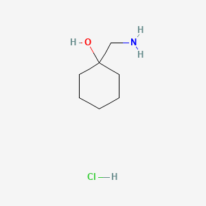 Chemical structure of 1-(aminomethyl)cyclohexanol