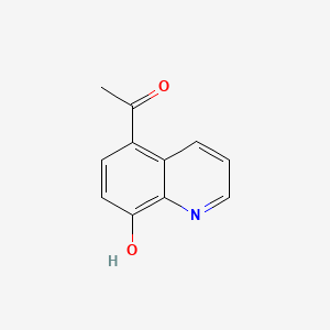 Chemical structure of Quinacetol