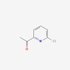 Chemical structure of 1-(6-Chloropyridin-2-yl)ethanone