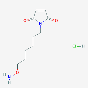Chemical structure of 1-(6-(aminooxy)hexyl)-1H-pyrrole-2,5-dione
