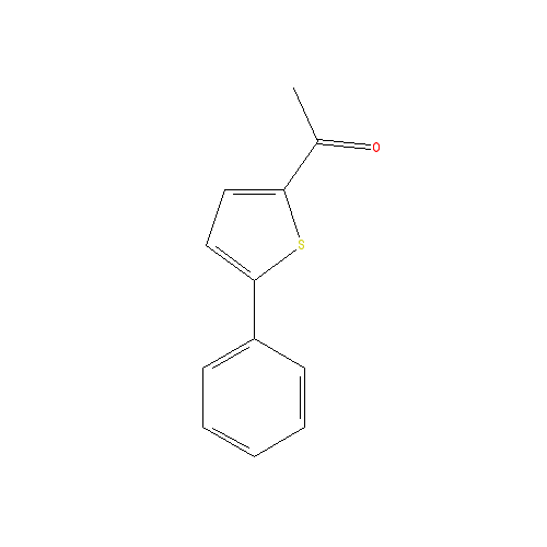Chemical structure of 1-(5-Phenylthiophen-2-yl)ethanone