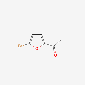 Chemical structure of 1-(5-Bromofuran-2-yl)ethanone