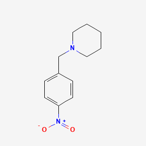 Chemical structure of 1-(4-Nitrobenzyl)piperidine