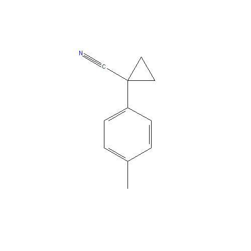 Chemical structure of 1-(p-Tolyl)cyclopropanecarbonitrile