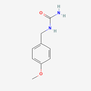 Chemical structure of 1-(4-Methoxybenzyl)urea