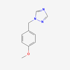 Chemical structure of 1-(4-Methoxybenzyl)-1,2,4-Triazole