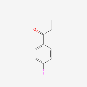 Chemical structure of 1-(4-Iodophenyl)propan-1-one