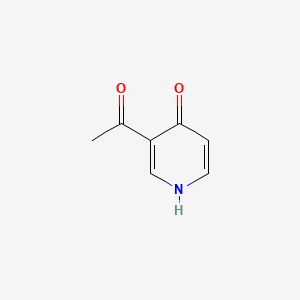 Chemical structure of 1-(4-Hydroxypyridin-3-yl)ethanone