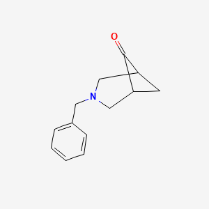 Chemical structure of 1-(4-Fluorophenyl)-4,6-dimethyl-2-oxo-1,2-dihydropyridine-3-carbonitrile