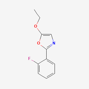 Chemical structure of 1-(4-Fluorobenzyl)-2,5-pyrrolidinedione