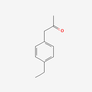 Chemical structure of 4-Ethylphenylacetone