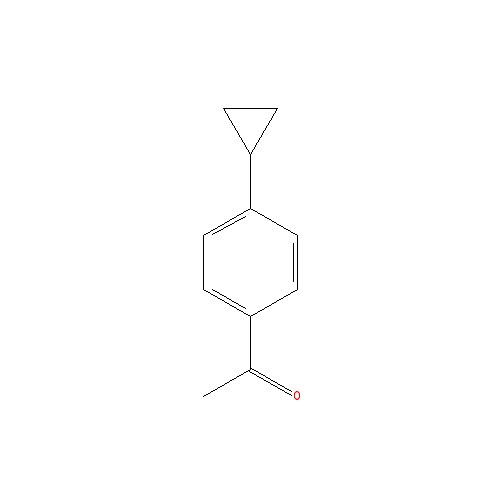 Chemical structure of 1-(4-Cyclopropylphenyl)ethanone