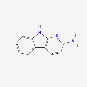Chemical structure of 1-(4-Cyanobenzyl)imidazole