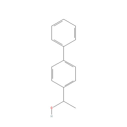 Chemical structure of 1-(4-Biphenylyl)ethanol