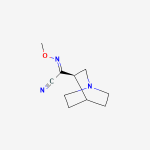 Chemical structure of 1-(4-aminopyridin-2-yl)piperidin-3-ol