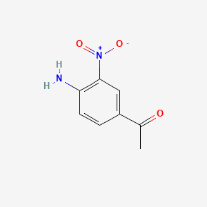 Chemical structure of 1-(4-Amino-3-nitrophenyl)ethanone