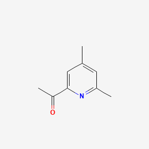 Chemical structure of 1-(4,6-Dimethylpyridin-2-yl)ethanone