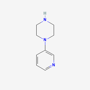 Chemical structure of 1-(3-Pyridinyl)piperazine