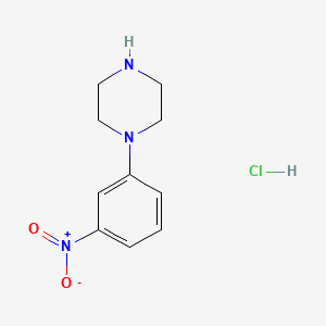 Chemical structure of 1-(3-Nitrophenyl)-Piperazine
