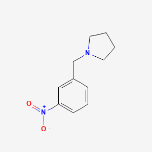 Chemical structure of 1-(3-Nitrobenzyl)pyrrolidine