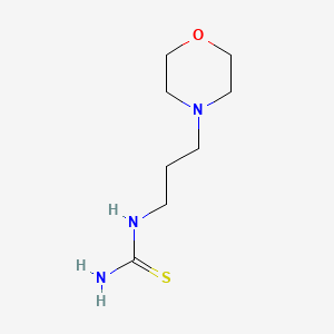 Chemical structure of 1-(3-Morpholinopropyl)-2-Thiourea