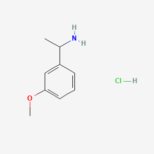 Chemical structure of 1-(3-Methoxyphenyl)ethylamine Hydrochloride