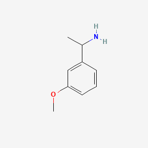 Chemical structure of 1-(3-Methoxyphenyl)ethylamine