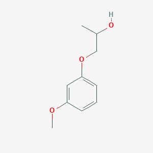 Chemical structure of 1-(3-Methoxyphenoxy)-2-propanol
