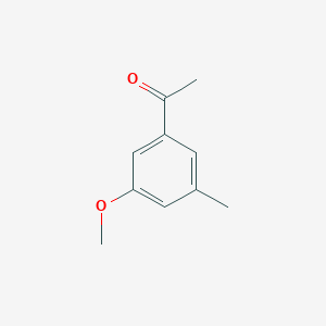 Chemical structure of 1-(3-Methoxy-5-methylphenyl)ethanone