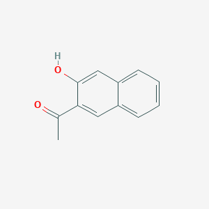 Chemical structure of 1-(3-Hydroxynaphthalen-2-Yl)Ethanone