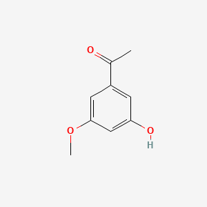 Chemical structure of 1-(3-Hydroxy-5-methoxyphenyl)ethanone