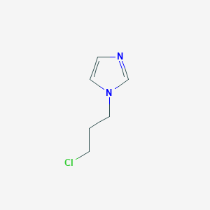 Chemical structure of 1-(3-Chloropropyl)-1H-imidazole